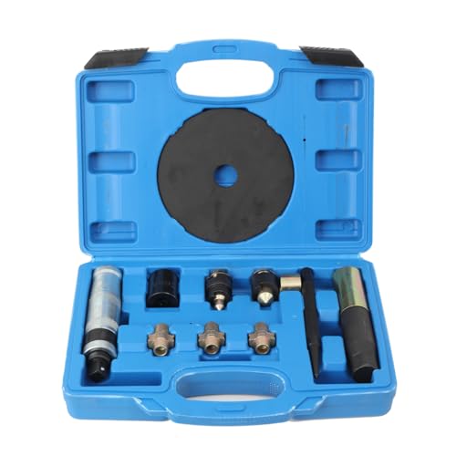 ECUTEE Radmuttern Entferner Sicherungsradmuttern Entfernungs Set Werkzeug zum Entfernen Nabenmutter, Fahrzeug Service Universal Master Locking Wheel Nut Removal Tool Kit With 10pc Replacement Blades ECUTEE Radmuttern Entferner Sicherungsradmuttern Entfernungs Set Werkzeug zum Entfernen Nabenmutter, Fahrzeug Service Universal Master Locking Wheel Nut Removal Tool Kit With 10pc Replacement Blades von ECUTEE
