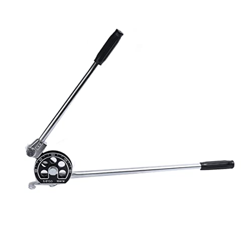 ECUTEE Rohrbieger für Metall Aluminium Kupferrohre, Rohrbiegewerkzeug 0-180 Grad Rohrbiegegerät Manuel Rohrbiegemaschine Anwendbarer Rohrdurchmesser 5/8“, 16MM ECUTEE Rohrbieger für Metall Aluminium Kupferrohre, Rohrbiegewerkzeug 0-180 Grad Rohrbiegegerät Manuel Rohrbiegemaschine Anwendbarer Rohrdurchmesser 5/8“, 16MM von ECUTEE