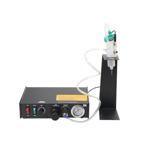 ECUTEE Semi-Automatic Glue Dispenser Machine Solder Paste Controller Glue Dropper Halbautomatisch Manuell Betrieb Leimspendermaschine 220V AC 50Hz Minimale Tropfvolumen 0.01ml ECUTEE Semi-Automatic Glue Dispenser Machine Solder Paste Controller Glue Dropper Halbautomatisch Manuell Betrieb Leimspendermaschine 220V AC 50Hz Minimale Tropfvolumen 0.01ml von ECUTEE