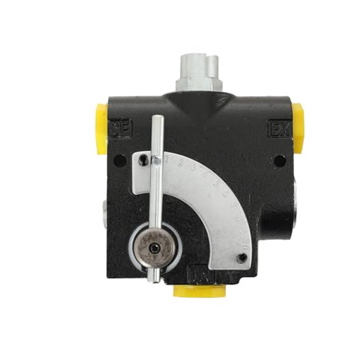 G 3/4 Hydraulisches Durchflussregelventil Einstellbares Wegeventil Regelventil, Max 110 L/min von ECUTEE