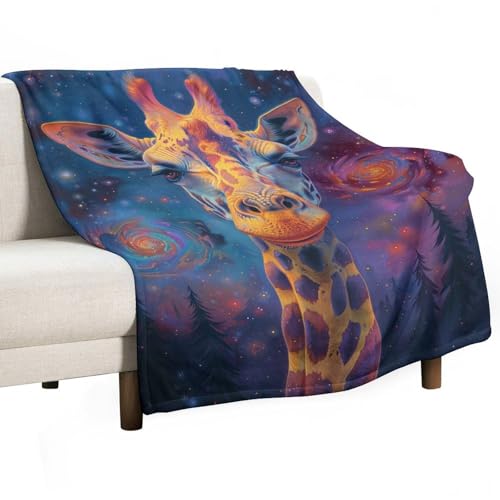 Flanell Kuscheldecke Giraffe Flauschig Decke Tier Thema Fleecedecke,180x200cm Superweiche Leichte Würfe, Warme Gemütliche Sofa-Würfe Für Couch, Bett, Schlafzimmerc Flanell Kuscheldecke Giraffe Flauschig Decke Tier Thema Fleecedecke,180x200cm Superweiche Leichte Würfe, Warme Gemütliche Sofa-Würfe Für Couch, Bett, Schlafzimmerc von ECWECC