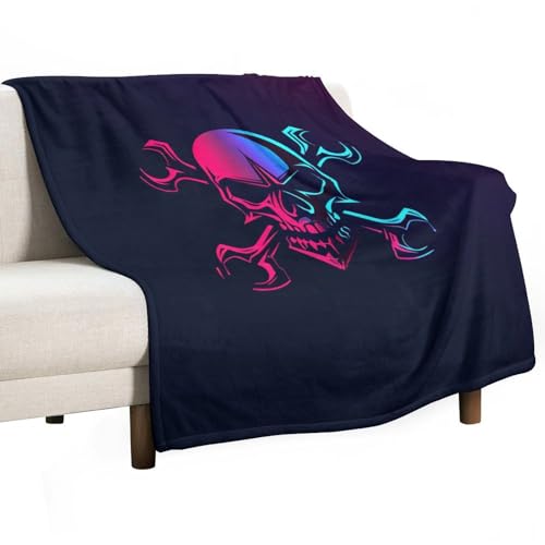 Kuscheldecke Flauschig Skelett Decke 100x150cm Fleecedecke - Kinder Wohndecke Warm Winter Weich, Totenkopf Sofadecke, Decke Couch Blanket, Wohn- & Kuscheldecken Kuscheldecke Flauschig Skelett Decke 100x150cm Fleecedecke - Kinder Wohndecke Warm Winter Weich, Totenkopf Sofadecke, Decke Couch Blanket, Wohn- & Kuscheldecken von ECWECC