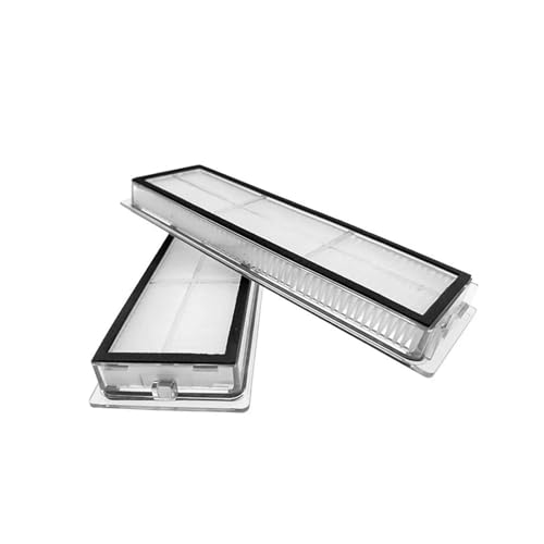 ECWRWWGI 2 Stück HEPA-Filter, kompatibel mit Xiaomi S10+/S10 Plus Ersatzteilen for den Roboterstaubsauger von ECWRWWGI