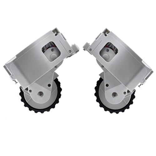 Kompatibel mit Xiaomi Mi 1s SDJQR01RR SDJQR02RR SDJQR03RR Roboter-Staubsauger, linkes und rechtes Rad, Ersatzzubehör, Ersatzteile(Left and Right Wheel 2pcs) von ECWRWWGI