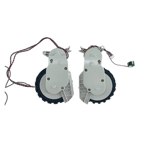 Linkes Rad und rechtes Rad, kompatibel mit Dreame W10/W10 Pro Roboter-Staubsauger, Zubehör, Räder, Ersatzteile(Left and Right) von ECWRWWGI