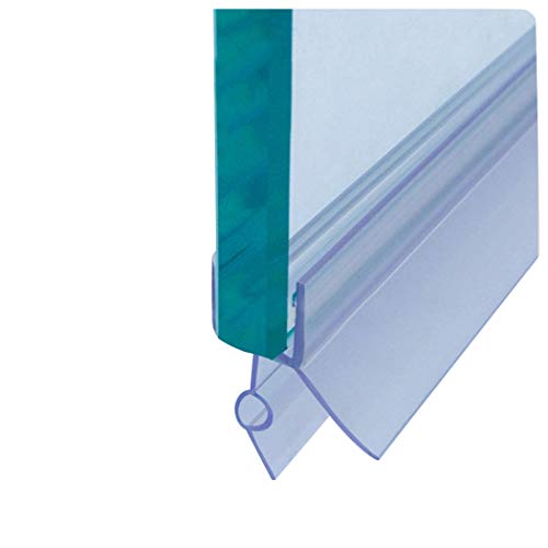 ECYC Gummi Kunststoff Duschkabine Tür Duschdichtung 10mm, Dusche abdeckung Dichtleiste für Glasdicken von 10mm(Länge 70cm) von ECYC