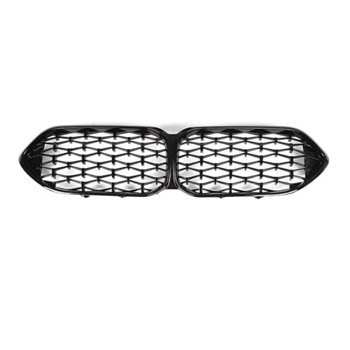 ECZDDEFS Auto Frontgrill Für B&MW F44 2er 220i 225i M235i M240i 4 Türen 2020-2022 Auto Frontgrill Stoßstangengrill Ersatzgrills Frontstoßstangen-Kühlergrill(Schwarz) von ECZDDEFS