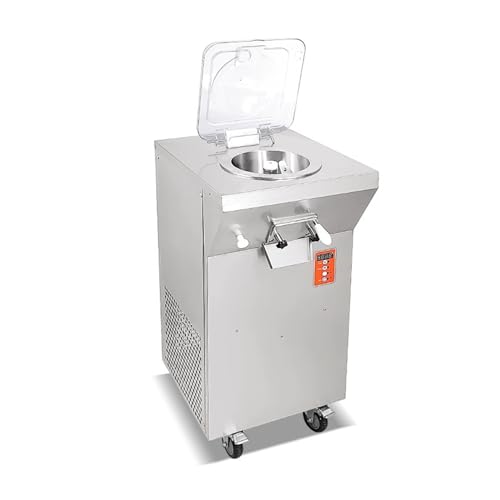 ECZDDEFS Eismaschine Maschine Harte Edelstahl-Eismaschine Kommerzielle Fruchtautomatische Eismaschine Eiscreme-Joghurt-Maschine von ECZDDEFS