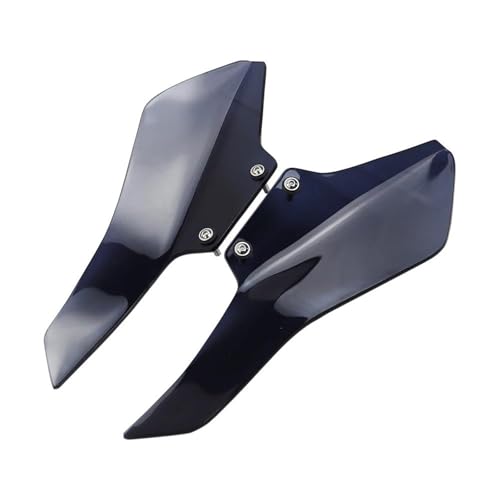 ECZDDEFS Motorrad Windschild Für B&MW R 18 B R18B Für Bagger R18 Für Transcontinental 2021-2024 Motorrad-Windabweiser Beinschutz Seitenverkleidung Windschutzscheibe(Schwarz) von ECZDDEFS