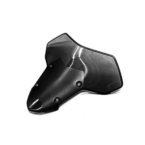 ECZDDEFS Motorrad Windschild Motorrad-Windschutzscheiben-Luftstromabweiser Für Kawasaki Für Ninja Z-H2 ZH2 Z H2 SE 2021 2022 2023 2024 Windschutzscheibe Windschutzschild(Schwarz) von ECZDDEFS