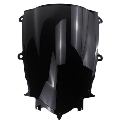 ECZDDEFS Motorrad Windschild Motorrad-Windschutzscheiben-Visier Windschutzscheibe Doppelblase Für Y&amaha YZFR7 YZF R7 YZF-R7 2021 2022 YZFR6 R6 2017 2018-2021(Schwarz) von ECZDDEFS
