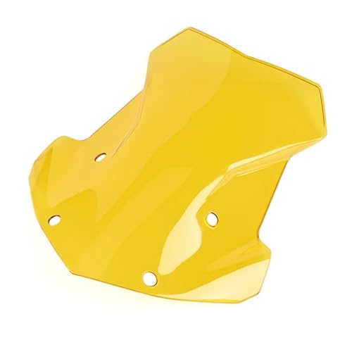ECZDDEFS Windschild Spoilerndschutzscheiben Für B&MW R1250GS R 1250 GS Adventure 2019 2020 2021-2023 Motorrad Windschutzscheibe Scheibenschutz(Gelb) von ECZDDEFS