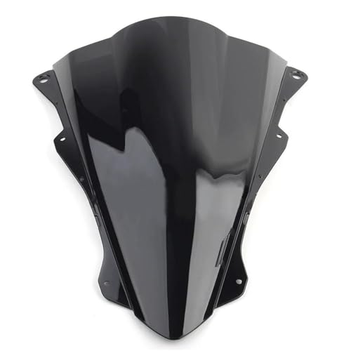 ECZDDEFS Windschild Spoilerndschutzscheiben Für Kawasaki Für Ninja ZX4R ZX4RR ZX25R 2021-2025 Motorrad Windschutzscheibe Windschutzscheibe Deflektor(Black) von ECZDDEFS