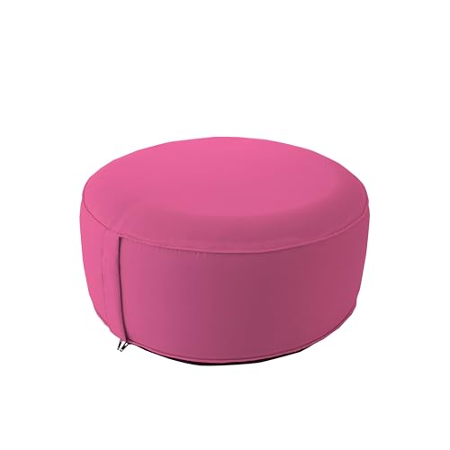 ED ENJOY HOME Sitzsack für den Außenbereich, rund, aufblasbar, Fuchsia, 55 x 55 cm, mit Bezug, Kollektion Jardin Costa von Enjoy Home