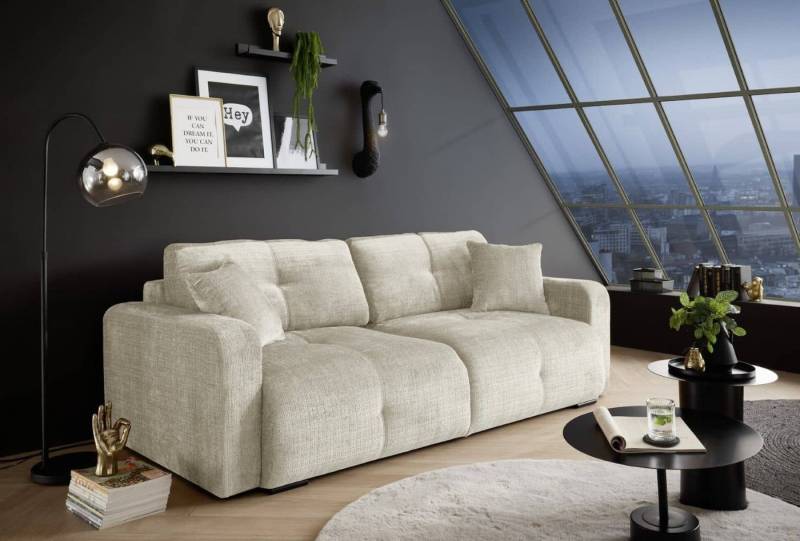 ED EXCITING DESIGN Big-Sofa Bullet 2, mit ausziehbarer Liegefläche, Bettkasten und Zierkissen ED EXCITING DESIGN Big-Sofa Bullet 2, mit ausziehbarer Liegefläche, Bettkasten und Zierkissen von ED EXCITING DESIGN