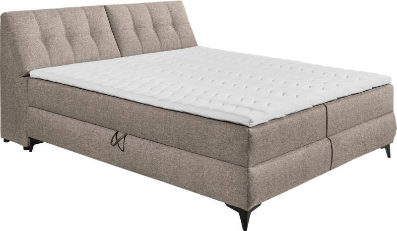 ED EXCITING DESIGN Boxbett Atlantis, mit Bettkasten und Stauraum im Kopfteil von ED EXCITING DESIGN