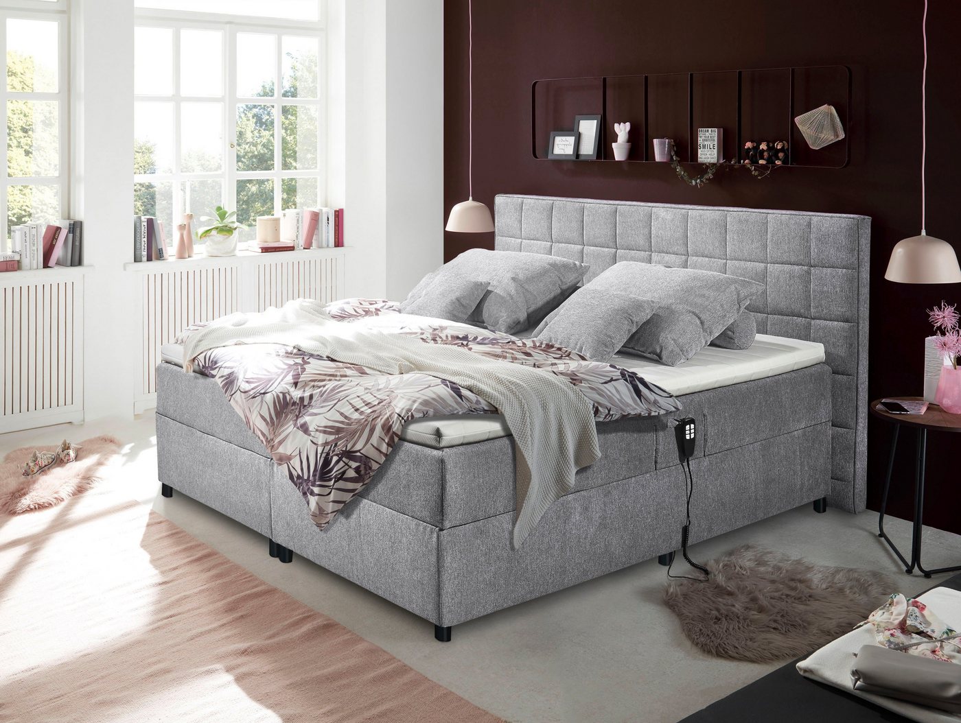 ED EXCITING DESIGN Boxbett Mariborsko, inkl. Motor und Topper von ED EXCITING DESIGN