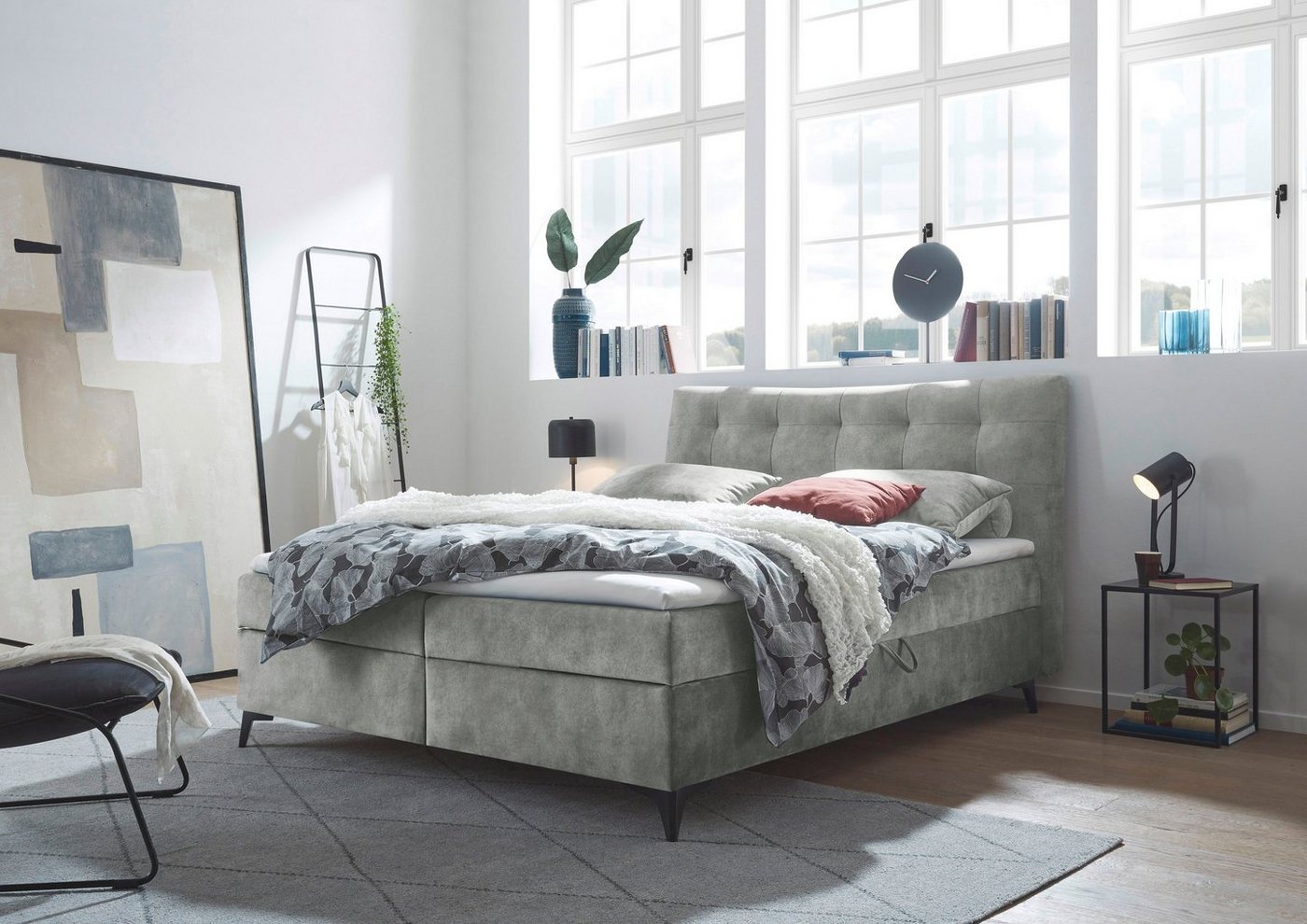 ED EXCITING DESIGN Boxbett Melrose, inkl. Topper von ED EXCITING DESIGN