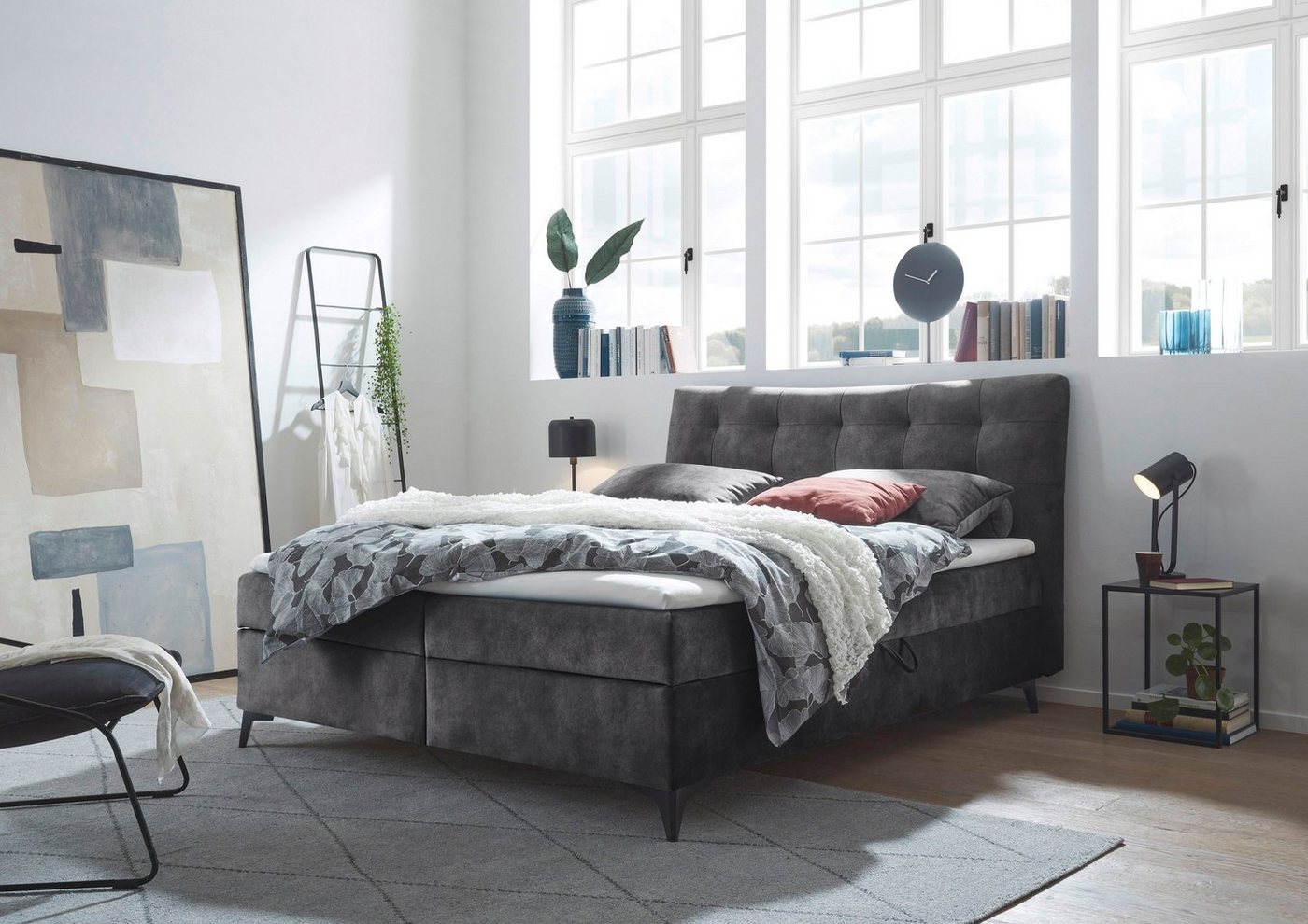 ED EXCITING DESIGN Boxbett Melrose, inkl. Topper von ED EXCITING DESIGN