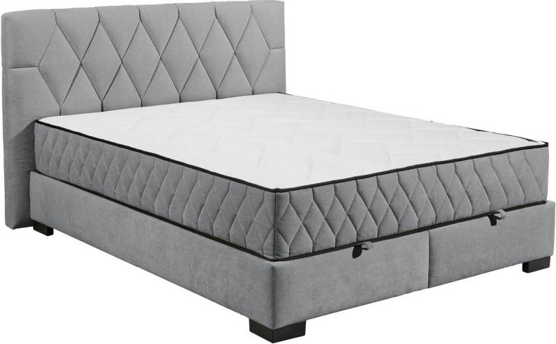 ED EXCITING DESIGN Boxbett Nagol, mit Bettkasten, mit Wendematratze, erhältlich in verschiedenen Breiten von ED EXCITING DESIGN