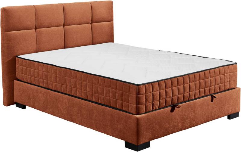 ED EXCITING DESIGN Boxbett Nagol, mit Bettkasten, mit Wendematratze, erhältlich in verschiedenen Breiten von ED EXCITING DESIGN