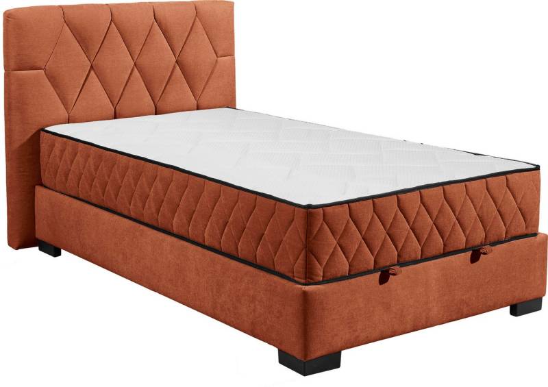 ED EXCITING DESIGN Boxbett Nagol, mit Bettkasten, mit Wendematratze, erhältlich in verschiedenen Breiten von ED EXCITING DESIGN