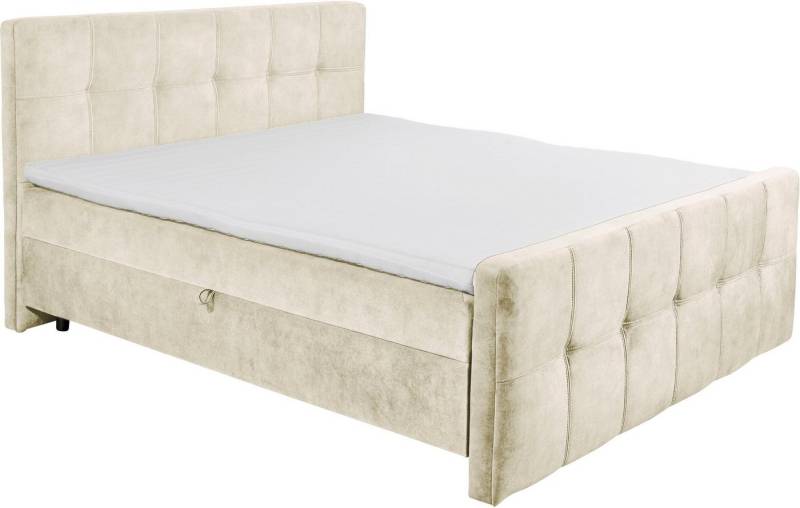 ED EXCITING DESIGN Boxbett Valetta, mit Bettkasten, inkl. Topper von ED EXCITING DESIGN