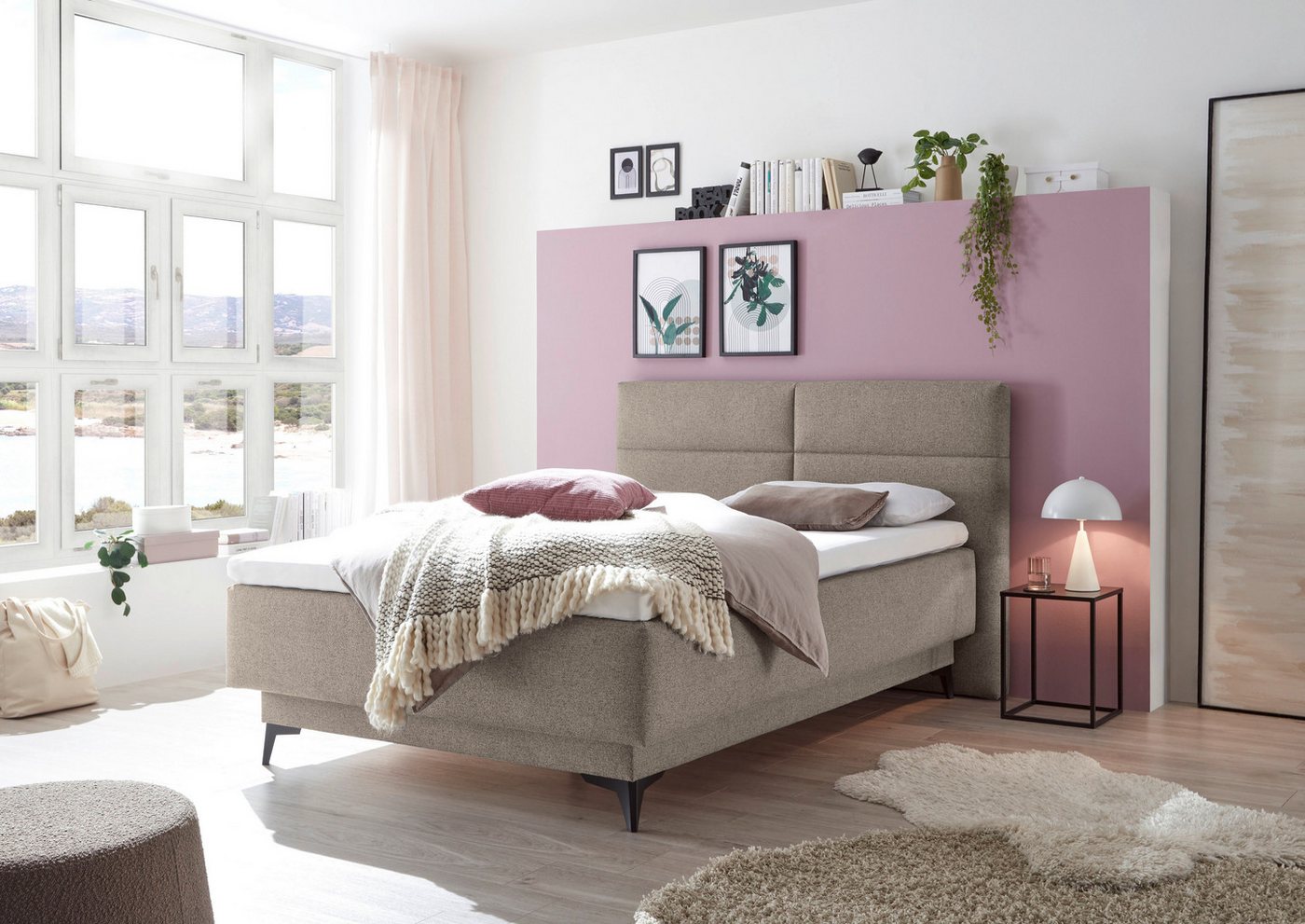 ED EXCITING DESIGN Boxbett Verdon, mit Bettkasten von ED EXCITING DESIGN