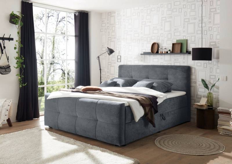 ED EXCITING DESIGN Boxbett Winnipeg (5-St), inkl. zwei Bettkästen und Topper von ED EXCITING DESIGN
