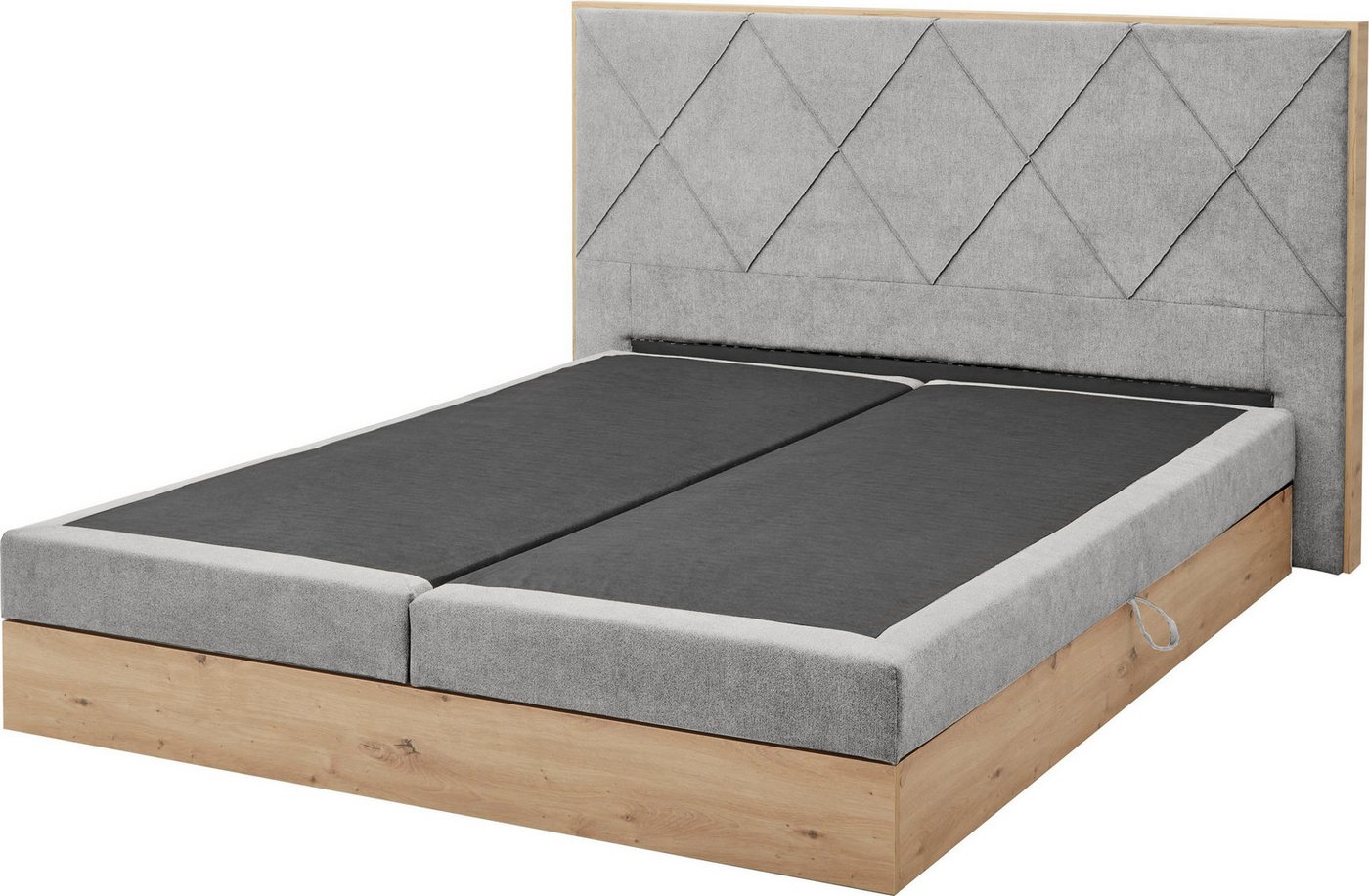 ED EXCITING DESIGN Boxspringbett Bellevue, inkl. Bettkasten, wahlweise mit Matratze und Topper von ED EXCITING DESIGN