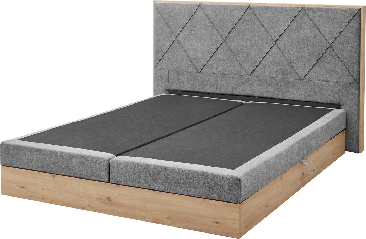 ED EXCITING DESIGN Boxspringbett Bellevue, inkl. Bettkasten, wahlweise mit Matratze und Topper von ED EXCITING DESIGN