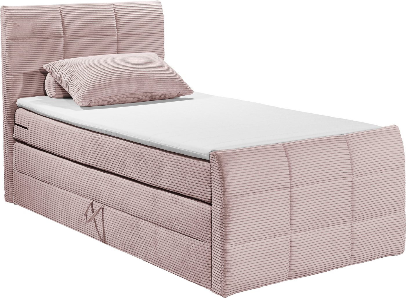 ED EXCITING DESIGN Boxspringbett Bolivia, harte Seite mit Kokosmatte, weiche Seite mit Filzabdeckung von ED EXCITING DESIGN