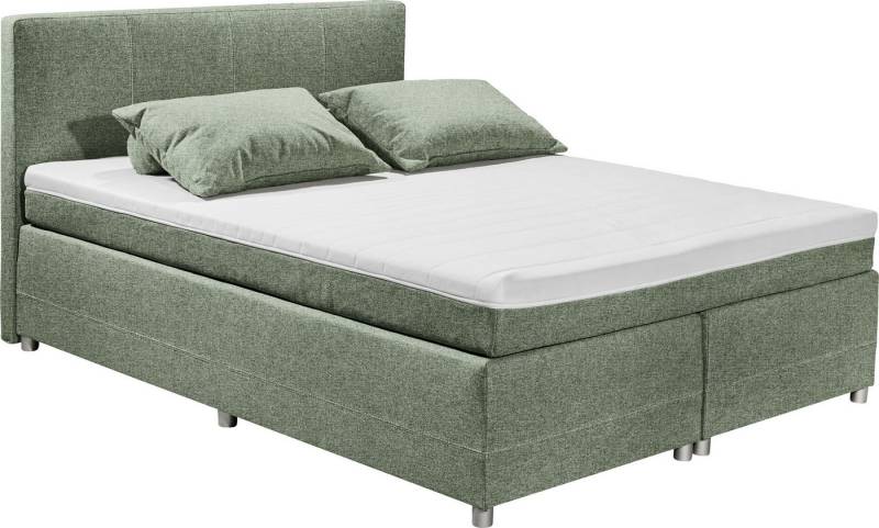 ED EXCITING DESIGN Boxspringbett Luanda, wahlweise mit Matratze und Topper von ED EXCITING DESIGN