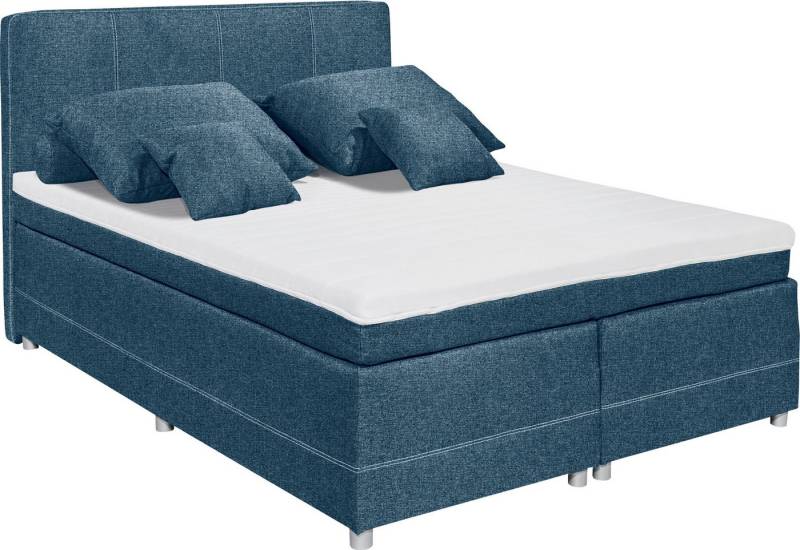 ED EXCITING DESIGN Boxspringbett Luanda, wahlweise mit Matratze und Topper von ED EXCITING DESIGN