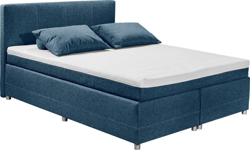 ED EXCITING DESIGN Boxspringbett Luanda, wahlweise mit Matratze und Topper von ED EXCITING DESIGN