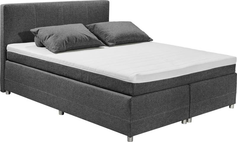 ED EXCITING DESIGN Boxspringbett Luanda, wahlweise mit Matratze und Topper von ED EXCITING DESIGN