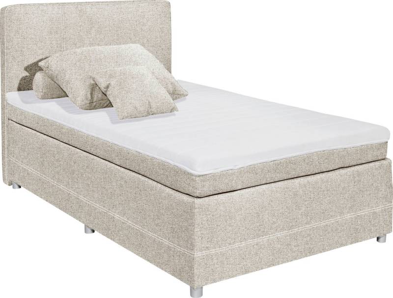 ED EXCITING DESIGN Boxspringbett Luanda, wahlweise mit Matratze und Topper von ED EXCITING DESIGN
