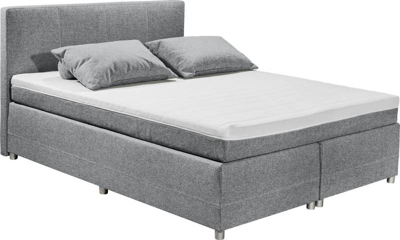 ED EXCITING DESIGN Boxspringbett Luanda, wahlweise mit Matratze und Topper von ED EXCITING DESIGN