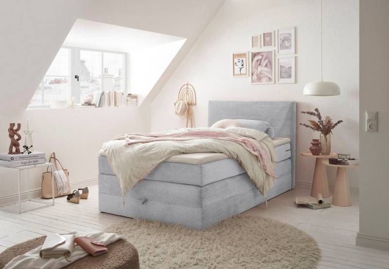 ED EXCITING DESIGN Boxspringbett Luzern, inkl. Bettkasten von ED EXCITING DESIGN