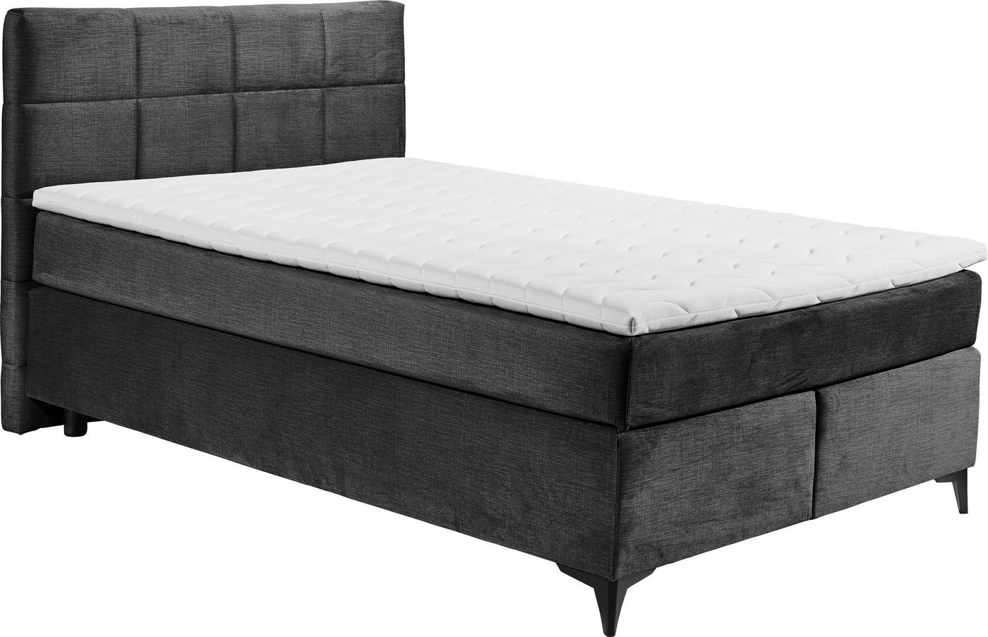 ED EXCITING DESIGN Boxspringbett Navarra, wahlweise mit Matratze von ED EXCITING DESIGN