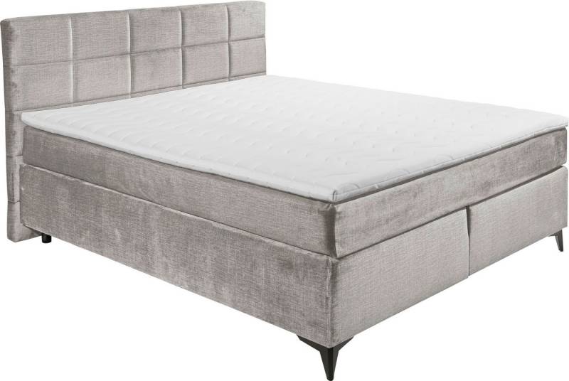 ED EXCITING DESIGN Boxspringbett Navarra, wahlweise mit Matratze von ED EXCITING DESIGN