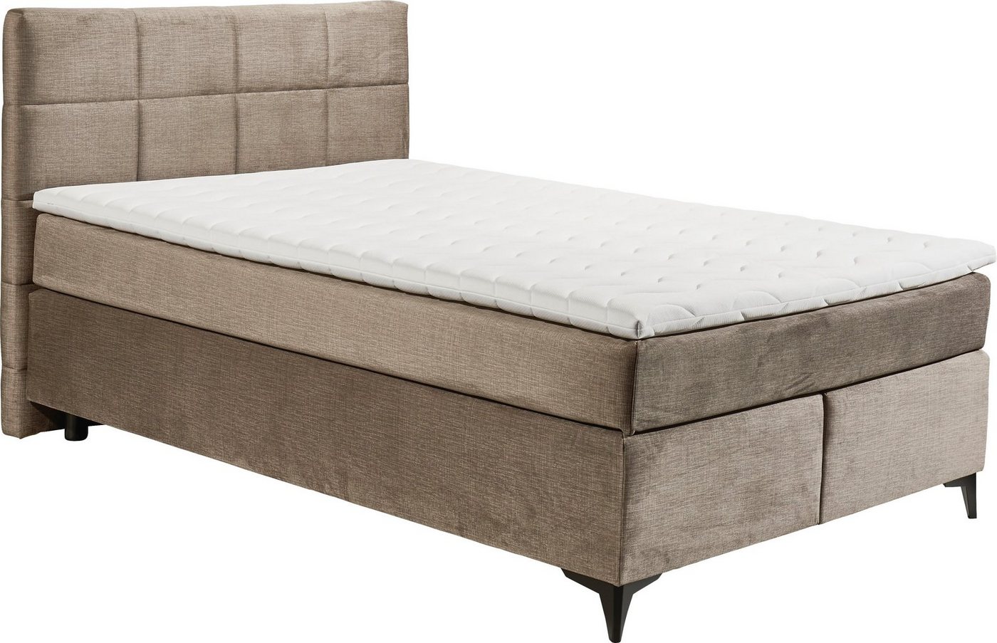 ED EXCITING DESIGN Boxspringbett Navarra, wahlweise mit Matratze von ED EXCITING DESIGN