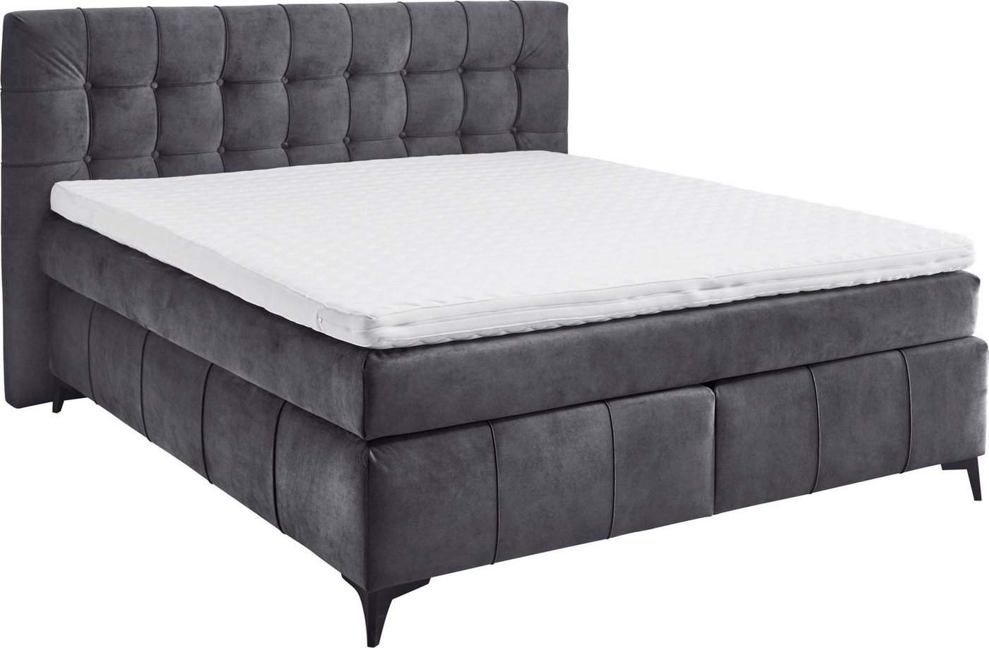 ED EXCITING DESIGN Boxspringbett Oregon, inkl. Duo-Matratze - Kokosmatte, Filzabdeckung ED EXCITING DESIGN Boxspringbett Oregon, inkl. Duo-Matratze - Kokosmatte, Filzabdeckung von ED EXCITING DESIGN