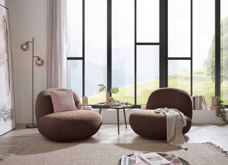 ED EXCITING DESIGN Drehsessel Chris, frei im Raum stellbar, drehbar von ED EXCITING DESIGN