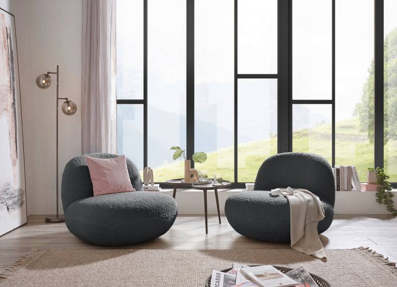 ED EXCITING DESIGN Drehsessel Chris, frei im Raum stellbar, drehbar von ED EXCITING DESIGN