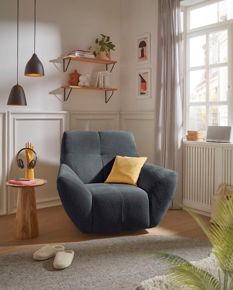 ED EXCITING DESIGN Drehsessel Nils, frei im Raum stellbar, drehbar von ED EXCITING DESIGN