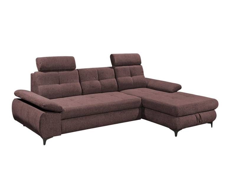 ED EXCITING DESIGN Ecksofa Altona, mit Schlaffunktion & Bettkasten von ED EXCITING DESIGN