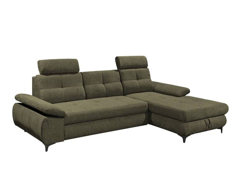 ED EXCITING DESIGN Ecksofa Altona, mit Schlaffunktion & Bettkasten von ED EXCITING DESIGN