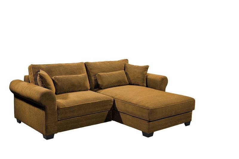 ED EXCITING DESIGN Ecksofa Angelina, mit Schlaffunktion & Bettkasten von ED EXCITING DESIGN