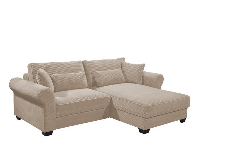 ED EXCITING DESIGN Ecksofa Angelina, mit Schlaffunktion & Bettkasten von ED EXCITING DESIGN